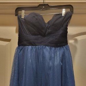 Blue homecoming dress